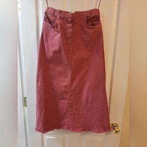 Anthropolige Sissa Brazil Pink Women's Skirt Size 38